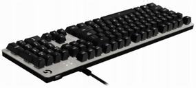 img 2 attached to Gaming Keyboard Logitech G G413 Silver USB Romer-G, Black
