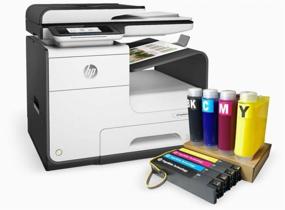 img 3 attached to 🖨️ HP PageWide Pro 477dw Color Inkjet MFP A4 Printer in Black