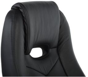 img 4 attached to Computer chair Everprof Drift M for executive, upholstery: genuine leather, color: black