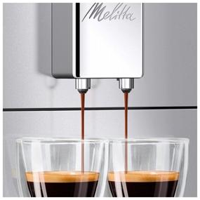 img 4 attached to ☕ Melitta Purista Series 300 Coffee Machine: Sleek Silver/Black Design for the Perfect Brew