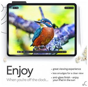 img 4 attached to 🔆 Enhance Your iPad Pro 11 & iPad Air 10.9 Experience with Paperlike Screen Protector - Includes 2 Films!