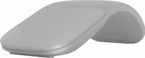 img 1 attached to Wireless compact mouse Microsoft Arc Mouse gray