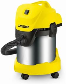 img 4 attached to Professional vacuum cleaner KARCHER WD 3 Premium, 1000 W, yellow/grey
