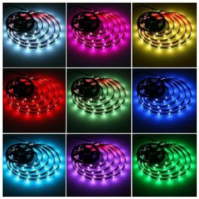 img 1 attached to 🌈 Versatile SimpleShop RGB LED Strip with Multiple Operation Modes - 5m Multicolor Strip