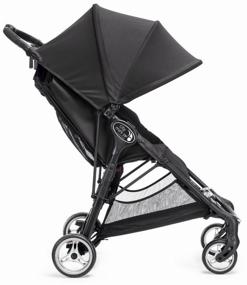 img 3 attached to 👶 Stroller Baby Jogger City Mini Zip: Sleek & Compact Black Design