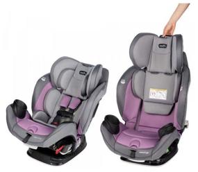 img 4 attached to Car seat group 0/1/2/3 (up to 36 kg) Evenflo EveryStage DLX All-in-One, Miranda Pink