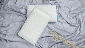 img 4 attached to Askona (Ascona) Alpha S series Technology Soft Anatomical Pillow: Enhanced Comfort and Support