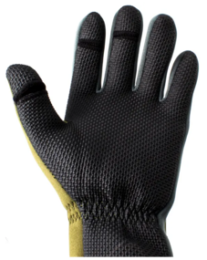 img 1 attached to Windproof Sports Fleece Neoprene Winter Gloves Khaki