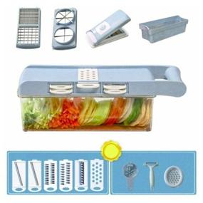 img 3 attached to Vegetable Cutting Set vegetable cutter with container, slicer 16 in 1