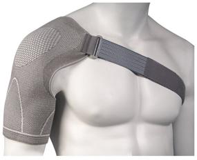 img 2 attached to Comfort-Ort bandage for the shoulder joint K-904, size S, left-sided, gray