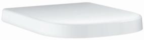 img 4 attached to Grohe toilet seat cover 39330001 duroplast with microlift alpine white