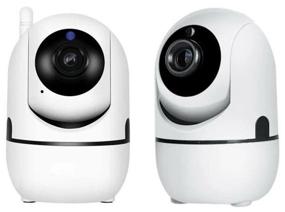 img 4 attached to 📹 Wireless IP Wi-Fi Video Camera with 360 View, Night Vision, Motion Sensor - Ideal for Home Surveillance and Nanny Monitoring
