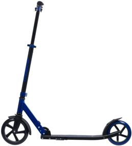 img 4 attached to Children's 2-wheel city scooter Novatrack Polis 200 Pro 2020, blue