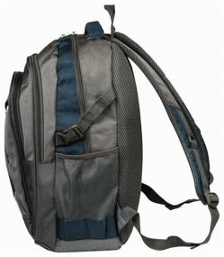 img 4 attached to City backpack BRAUBERG MainStream 2, grey-blue