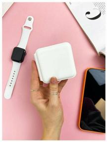 img 3 attached to ⚡️ 2-in-1 Wireless Charger for iPhone and Apple Watch: Fast Charging Docking Station with MagSafe Magnetic Charging