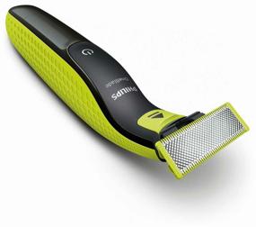 img 4 attached to Trimmer Philips OneBlade QP2520/60, black/green lime