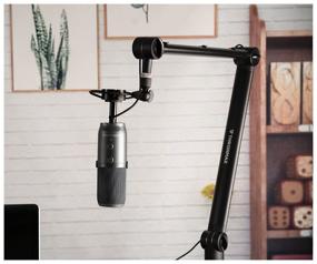 img 3 attached to 🎤 Thronmax Zoom S3-TM01 Black Microphone Stand: Enhanced Performance Guaranteed