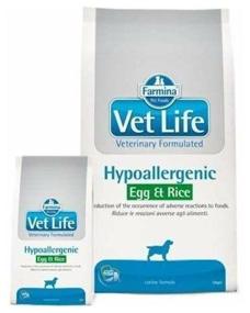img 4 attached to Farmina Vet Life Hypoallergenic Dry Dog 🐶 Food: Allergy-Friendly, with Egg & Rice - 2kg