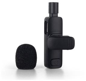 img 4 attached to Lavalier Microphones Bluetooth Type-C / Wireless Lavalier Microphones Wireless Bluetooth Microphones Type-C