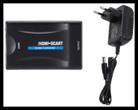 img 2 attached to HDMI to SCART 1080P converter with power supply