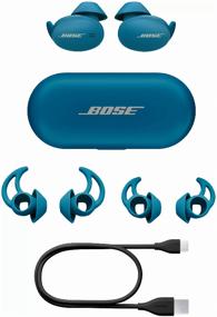img 4 attached to 🎧 Ultimate Performance: Bose Sport Earbuds Wireless Headphones in Stunning Baltic Blue