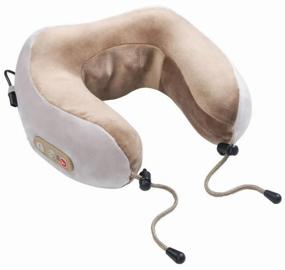 img 4 attached to Travel pillow, neck massager Yamaguchi Travel, beige