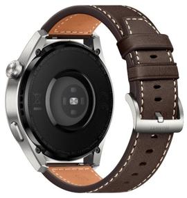 img 3 attached to Smart Watch HUAWEI Watch 3 Pro Classic Wi-Fi NFC RU, grey/brown