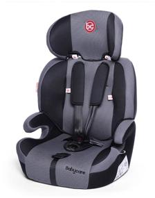 img 4 attached to Car seat group 1/2/3 (9-36 kg) Babycare Legion, black/grey 1008