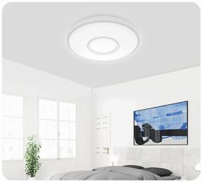 img 1 attached to Потолочный светильник Yeelight Decora Ceiling Light mini, 50 Вт, кол-во ламп: 1 шт., цвет арматуры: белый, цвет плафона: белый