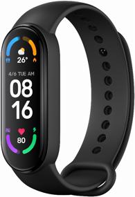 img 4 attached to 💪 Xiaomi Mi Smart Band 6 Global Bracelet: Your Ultimate Smart Fitness Companion in Black