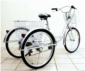 img 2 attached to Tricycle for adults IZH-BIKE Farmer (Farmer) 24" Silver