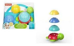 img 3 attached to Игрушка для ванной Fisher-Price Черепашка (DHW16), разноцветный