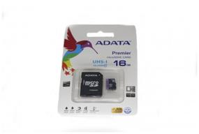 img 4 attached to 💨 High-performance ADATA microSDHC 16 GB Class 10 UHS-I Memory Card with SD Adapter: Speed and Versatility in One