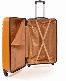 img 3 attached to Suitcase Lacase Phattaya, S 45 l, orange