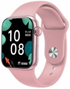 img 2 attached to Smart watch SMART WATCH WRIST PREMIUM VERSION series 8 pink