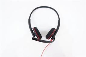 img 2 attached to Наушники с микрофоном PLANTRONICS Blackwire C3220, черный/красный