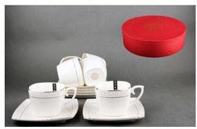 img 1 attached to Tea set Coral Snow Queen, 6 persons, 12 pcs.