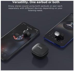 img 3 attached to 🎧 White HTC True Wireless Earbuds 2 - Wireless Earphones