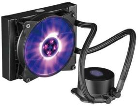 img 4 attached to Water Cooling System for CPU Cooler Master MasterLiquid ML120L V2 RGB Black/RGB