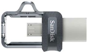 img 4 attached to Flash drive SanDisk 64GB black Ultra Android Dual Drive OTG USB3.0/microUSB