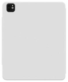 img 3 attached to Baseus Safattach Y-type Magnetic Stand Case for iPad Pro 12.9" (2018/2020/2021), White