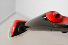 img 2 attached to 🧼 Vileda Steam Mop: The Ultimate Black/Red Floor Cleaning Solution