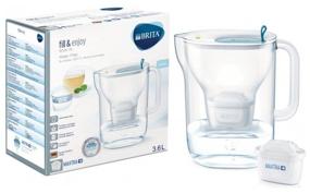 img 4 attached to Фильтр кувшин BRITA Style XL MX+ 3.6 л бело-серый