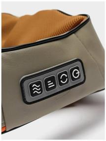 img 4 attached to Electric foot massager Luoweite Neck Kneading, beige