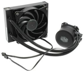 img 4 attached to Water cooling system for Cooler Master MasterLiquid Lite 120 processor, black