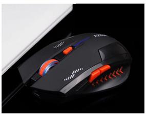 img 1 attached to Rechargeable wireless optical mouse, AZZOR black, silent, 2400dpi, side shortcuts, USB 2.4GHz