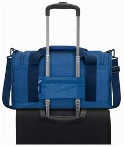 img 4 attached to Rivacase 5541 blue/ Lightweight travel bag, 30L