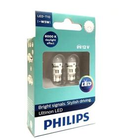 img 4 attached to Car LED lamp Philips Ultinon LED 11961ULWX2 W5W W2.1×9.5d 6000K 2 pcs.
