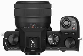 img 4 attached to 📸 Fujifilm X-S10 Kit 15-45mm f/3.5-5.6 OIS PZ, Black: Professional Compact Camera System for Stunning Photography