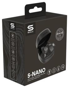 img 1 attached to Soul Electronics S-NANO wireless headphones, black